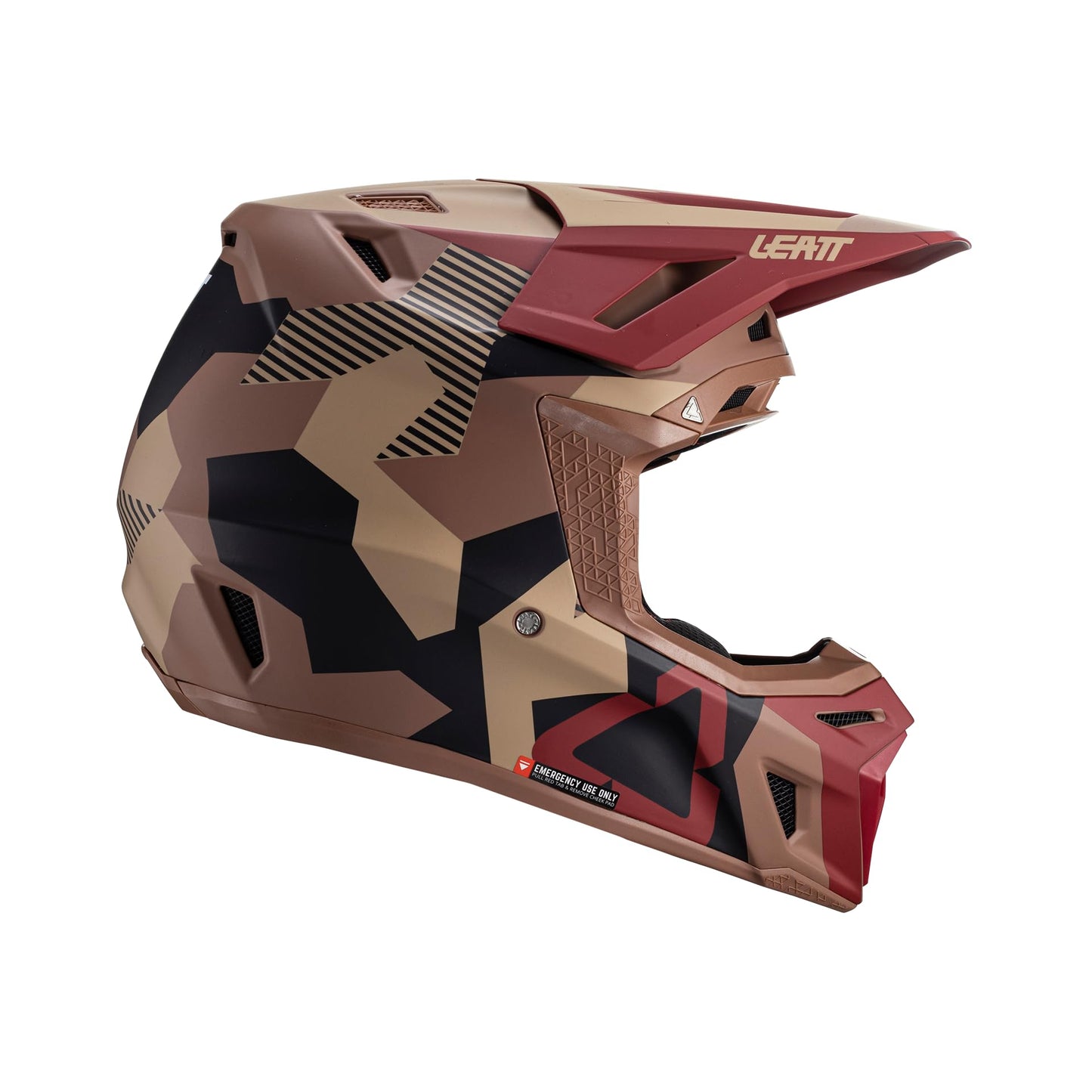 Leatt Helmet Kit Moto 8.5 V24 RubyStone - Medium 57-58cm