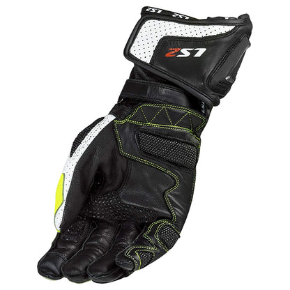 LS2 Swift Glove (Black/Hi-Vis Yellow) - XL