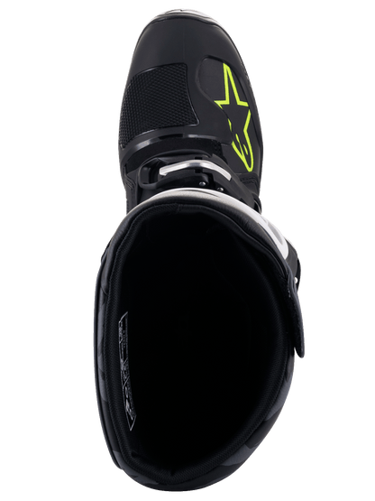 Alpinestars Adult Tech 5 Boots (Black / Gray / Yellow Fluo)