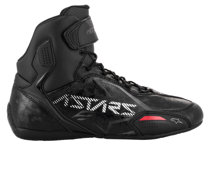 Alpinestars Faster-3 Motorcycle Shoes (Black Gunmetal)