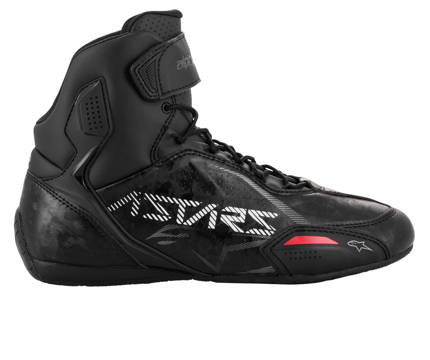 Alpinestars Faster-3 Motorcycle Shoes (Black Gunmetal)