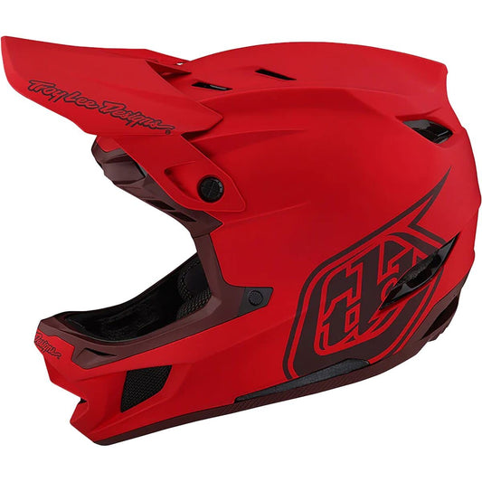 Troy Lee Designs D4 Composite MIPS Full Face Mountain Bike Helmet (Red)