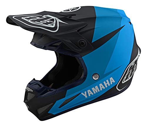 Troy Lee Designs Adult Motocross SE4 Yamaha L4 Composite Helmet (Navy/Blue)