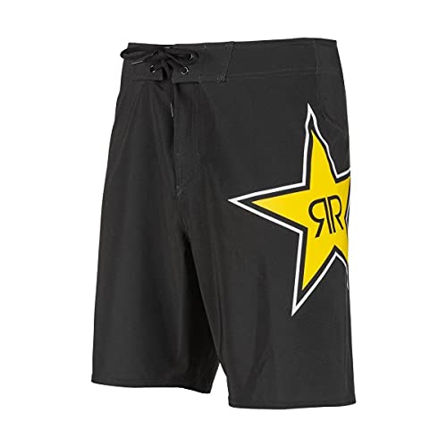 FLY Racing Adult Rockstar Boardshorts (Black) Size 30