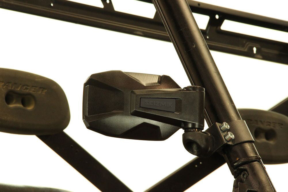 Seizmik Strike Side View Mirror (Pair - ABS) for Various Size UTVs (Polaris Pro-Fit and Can-Am Profiled)