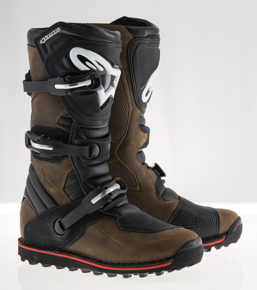 Alpinestars Tech T Boots (Brown Oiled Leather) Size 6