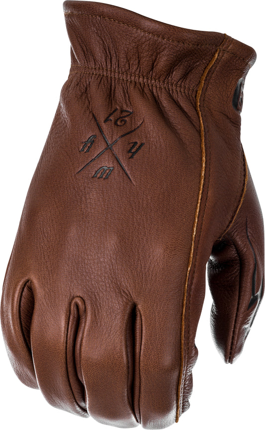 Highway 21 Louie Gloves (Brown) - 4XL