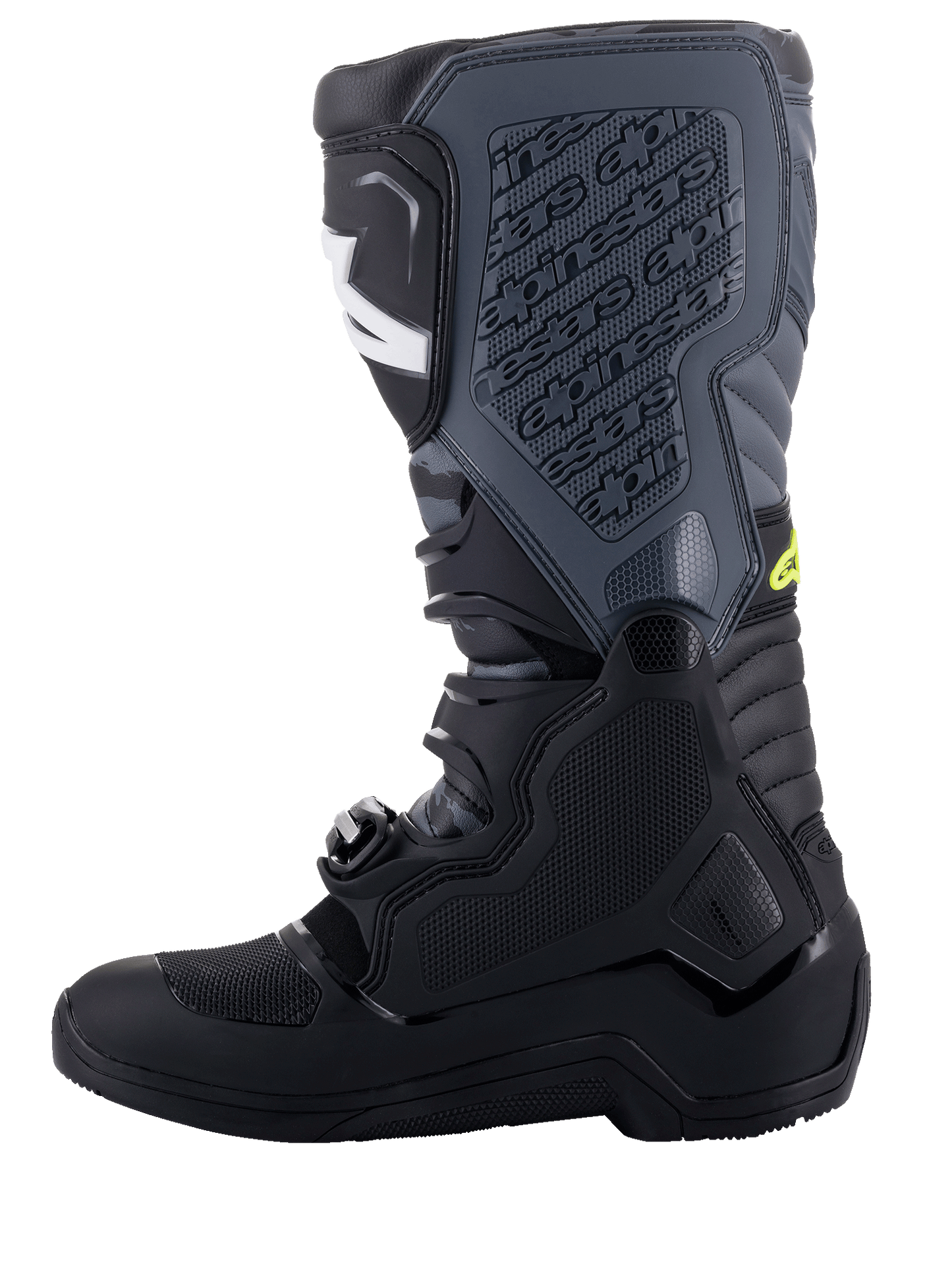 Alpinestars Adult Tech 5 Boots (Black / Gray / Yellow Fluo)