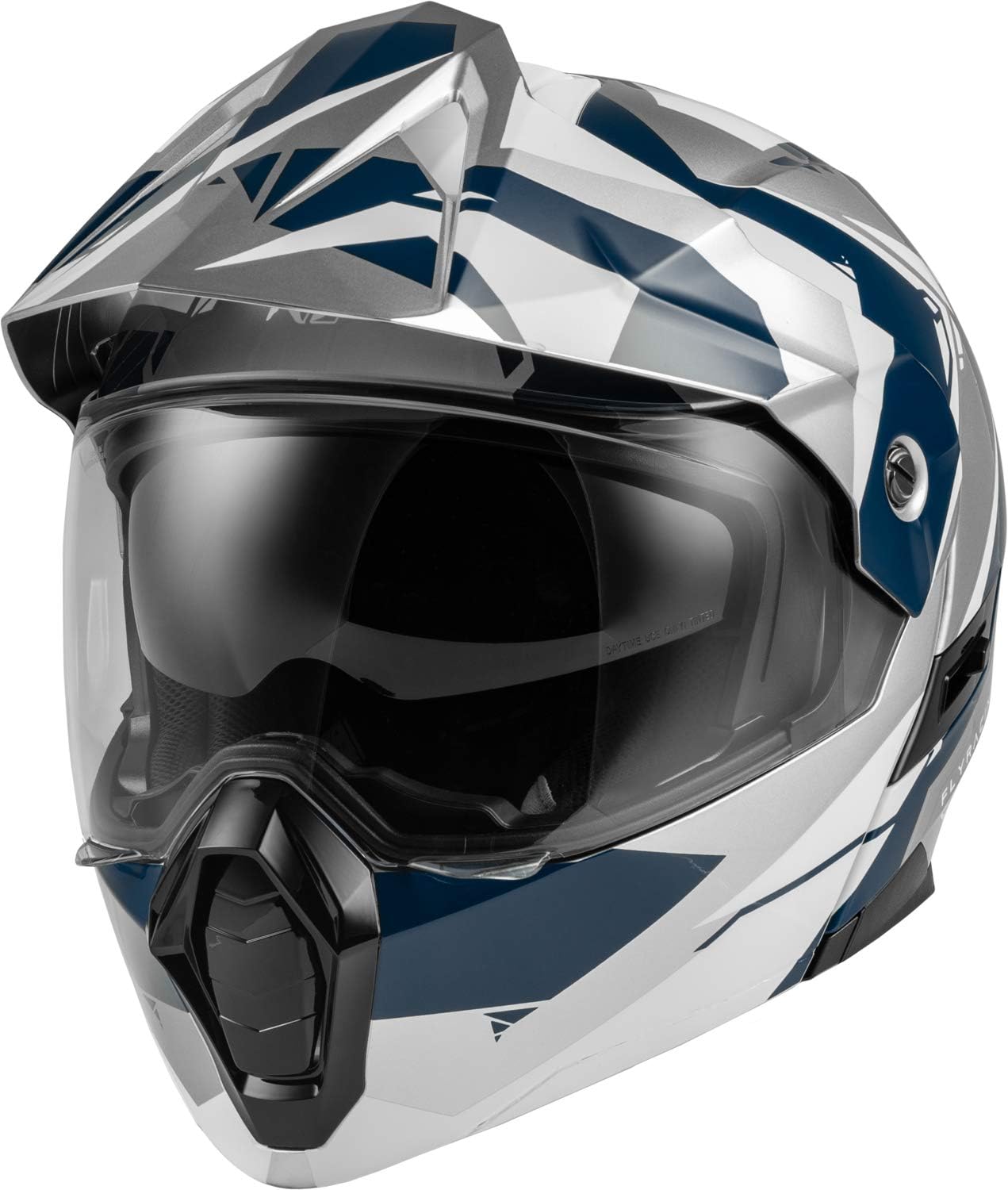 Fly Racing Odyssey Summit Street Motorcycle Helmet (Navy/Grey/White)