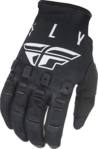 Fly Racing Kinetic K121 Riding Gloves (Black / White) - 2XL