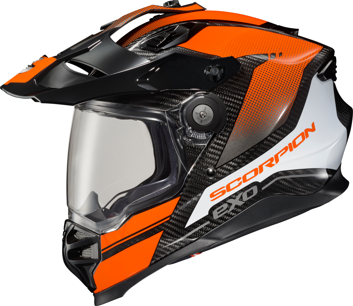 Scorpion EXO XT9000 Carbon Full Face Helmet - Trailhead Orange, XL