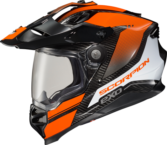 SCORPION EXO XT9-1023 Carbon Full Face Helmet in Trailhead Orange - Small