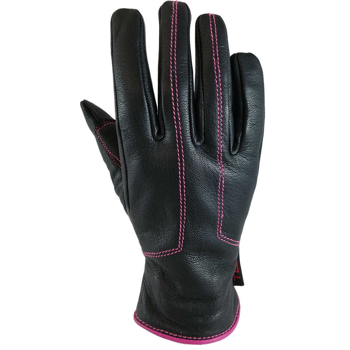 TORC Santa Monica Motorcycle Gloves (Black/Pink)