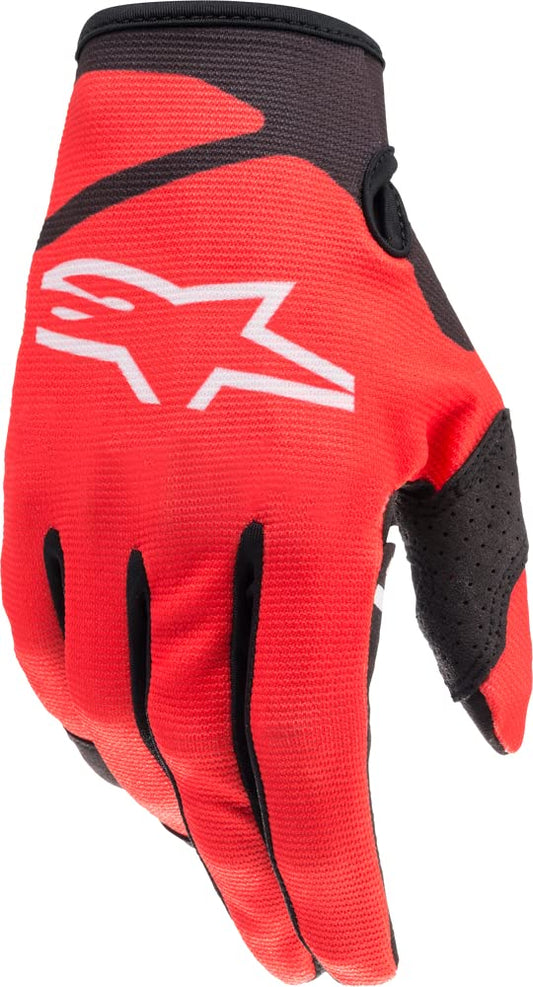 Alpinestars Radar Gloves (Bright Red/Black) - Large