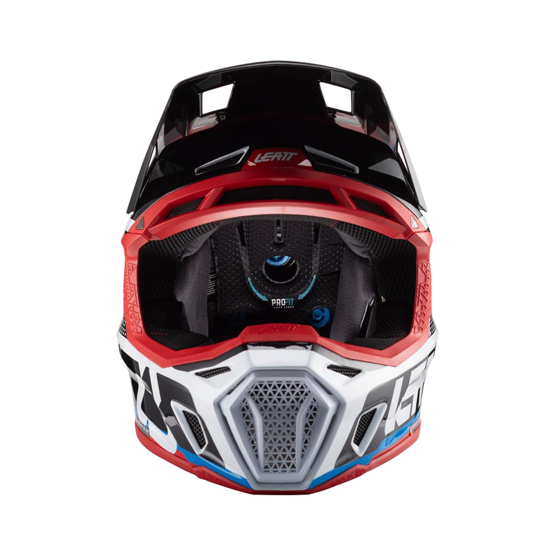 Leatt Helmet Kit Moto 8.5 V24 Red - Medium 57-58cm