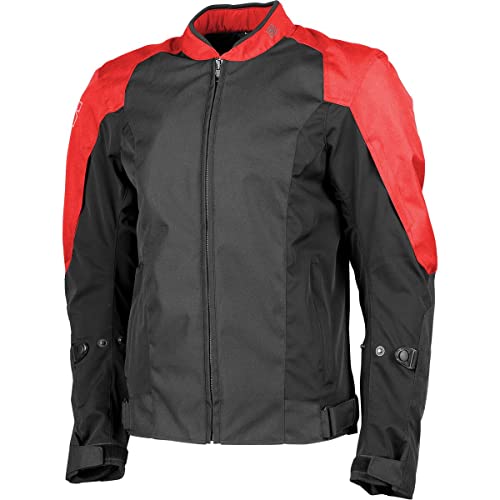 Speed and Strength Moment Of Truth Motorcycle Jacket (Black/Red) - 3XL