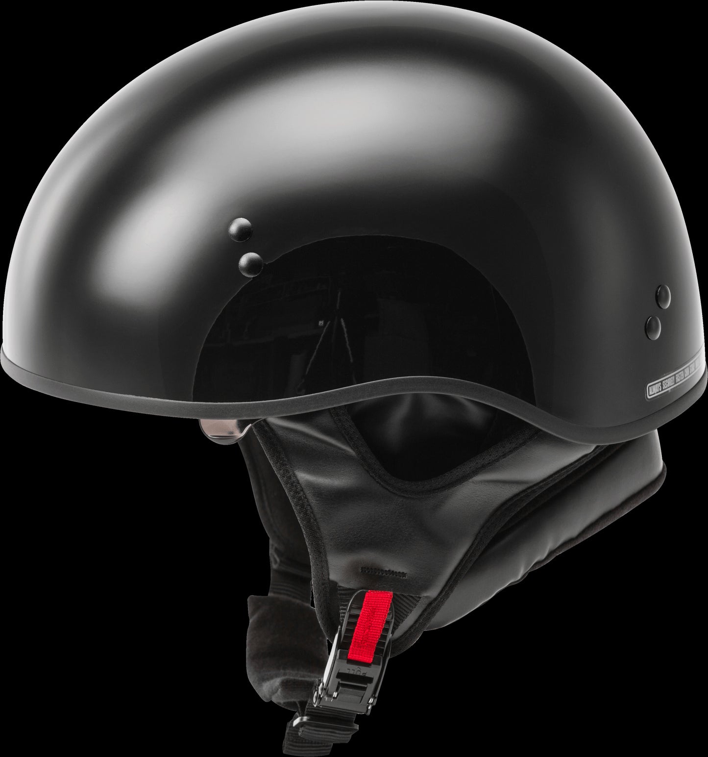 GMAX HH-65 Naked Half Helmet (Black)