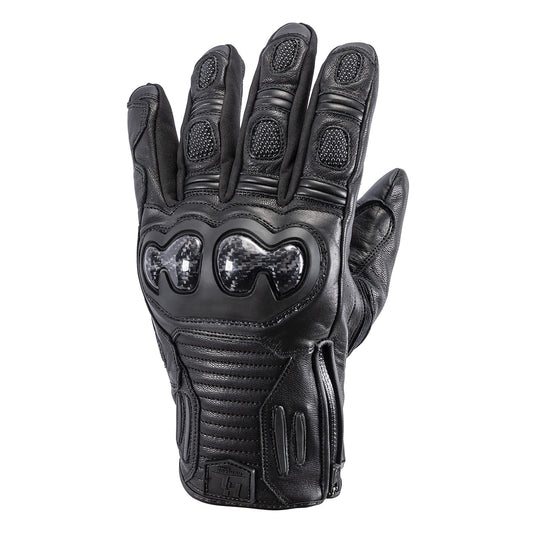 Tourmaster Trailbreak Leather Motorcycle Gloves (Black) - 4XL