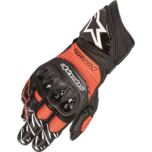 Alpinestars GP Pro R3 Gloves (Black/Red Fluo) - XXL