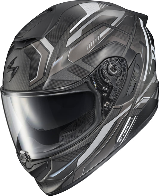 Exo St1400 Evo Carbon Helmet Hex Matte Grey Lg