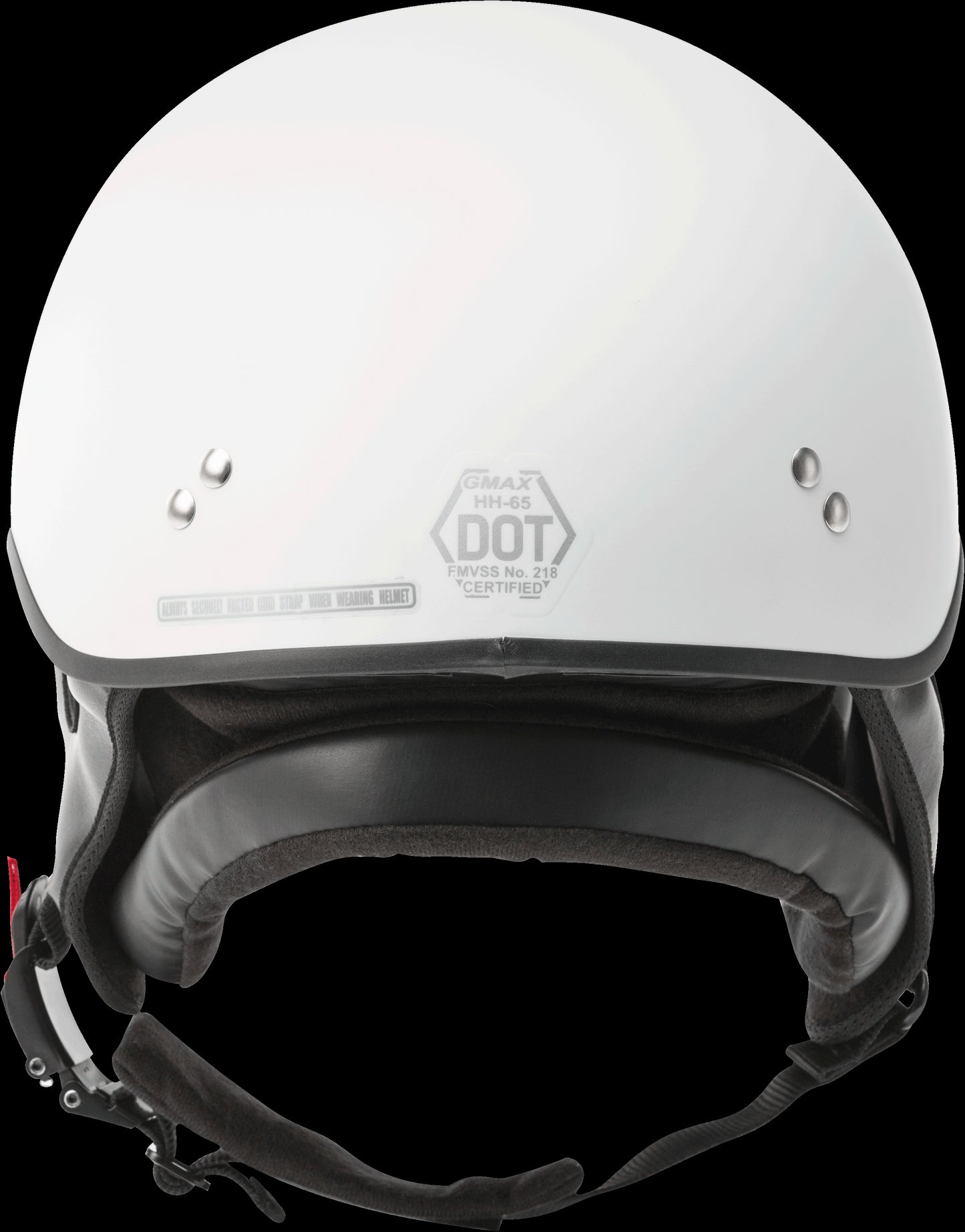 GMAX HH-65 Naked Half Helmet (Matte White)