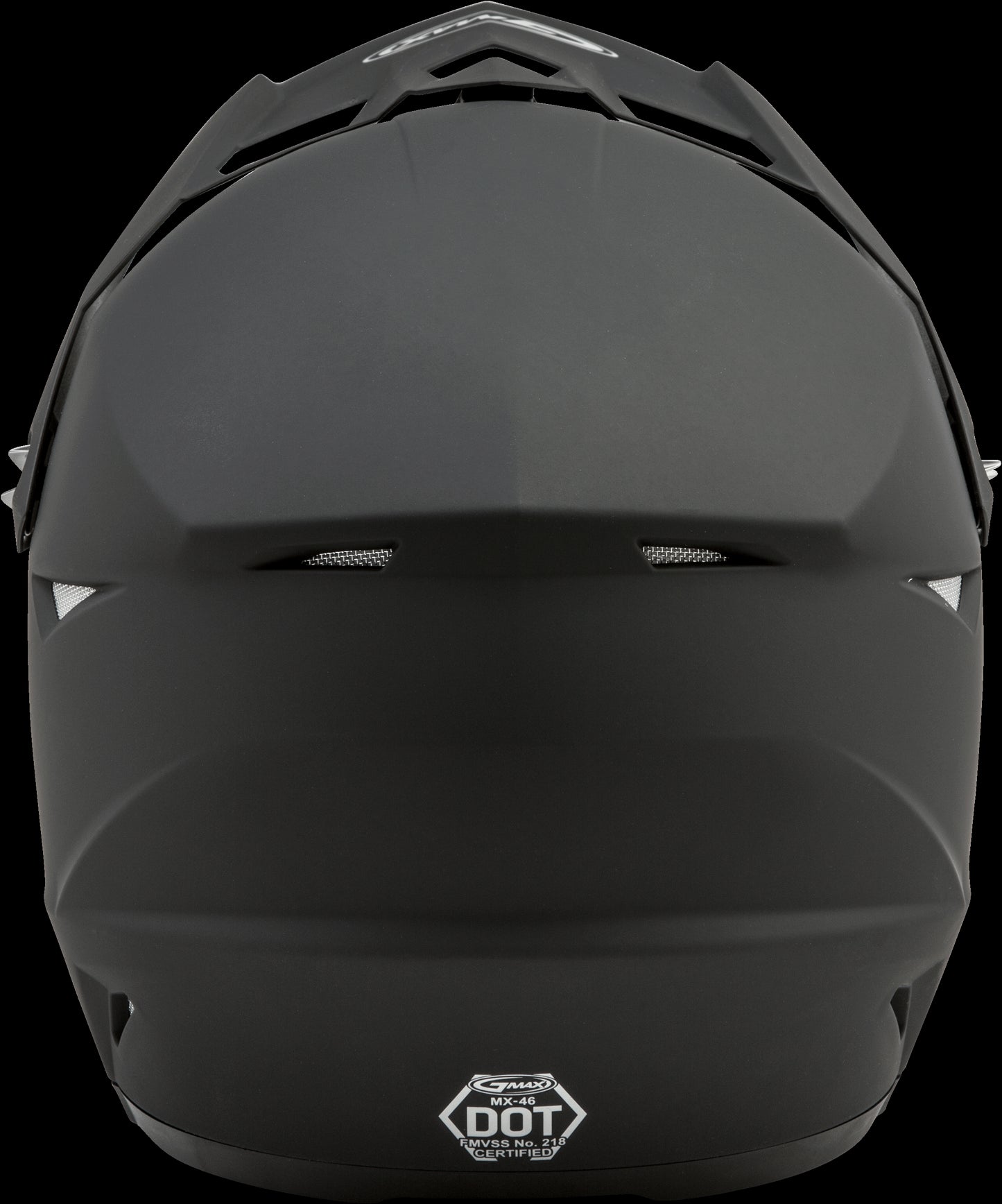 GMAX MX-46 MX Helmet (Matte Black)