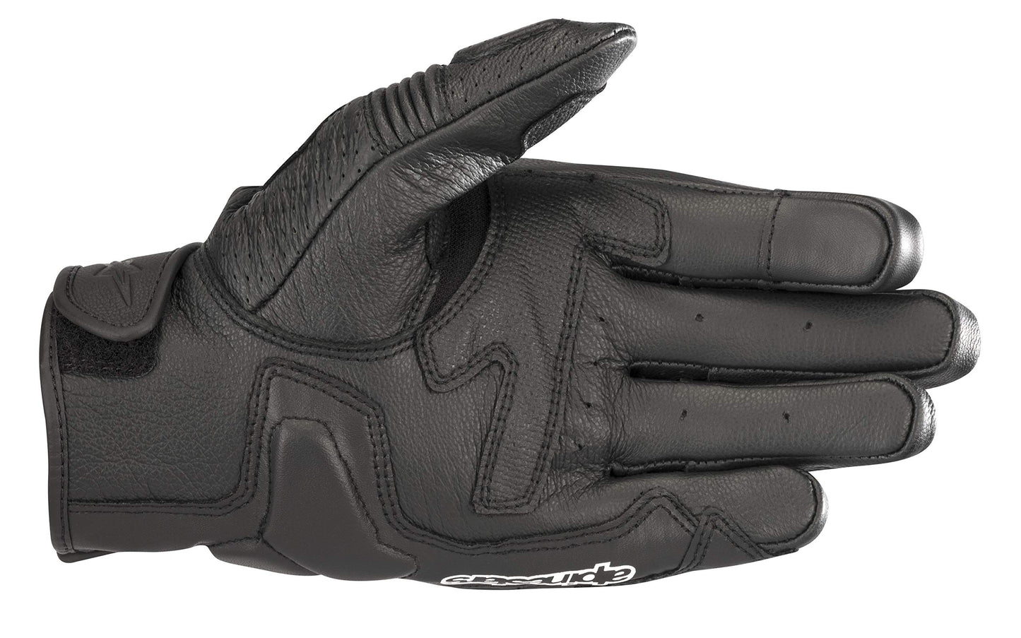 Alpinestars Celer V2 Leather Gloves (Black/White) - 3XL