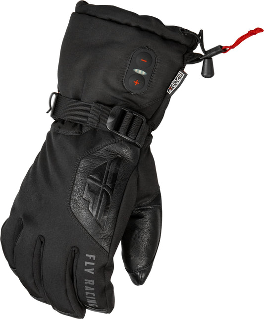 Fly Racing Ignitor Heated Snow Gloves (Black)