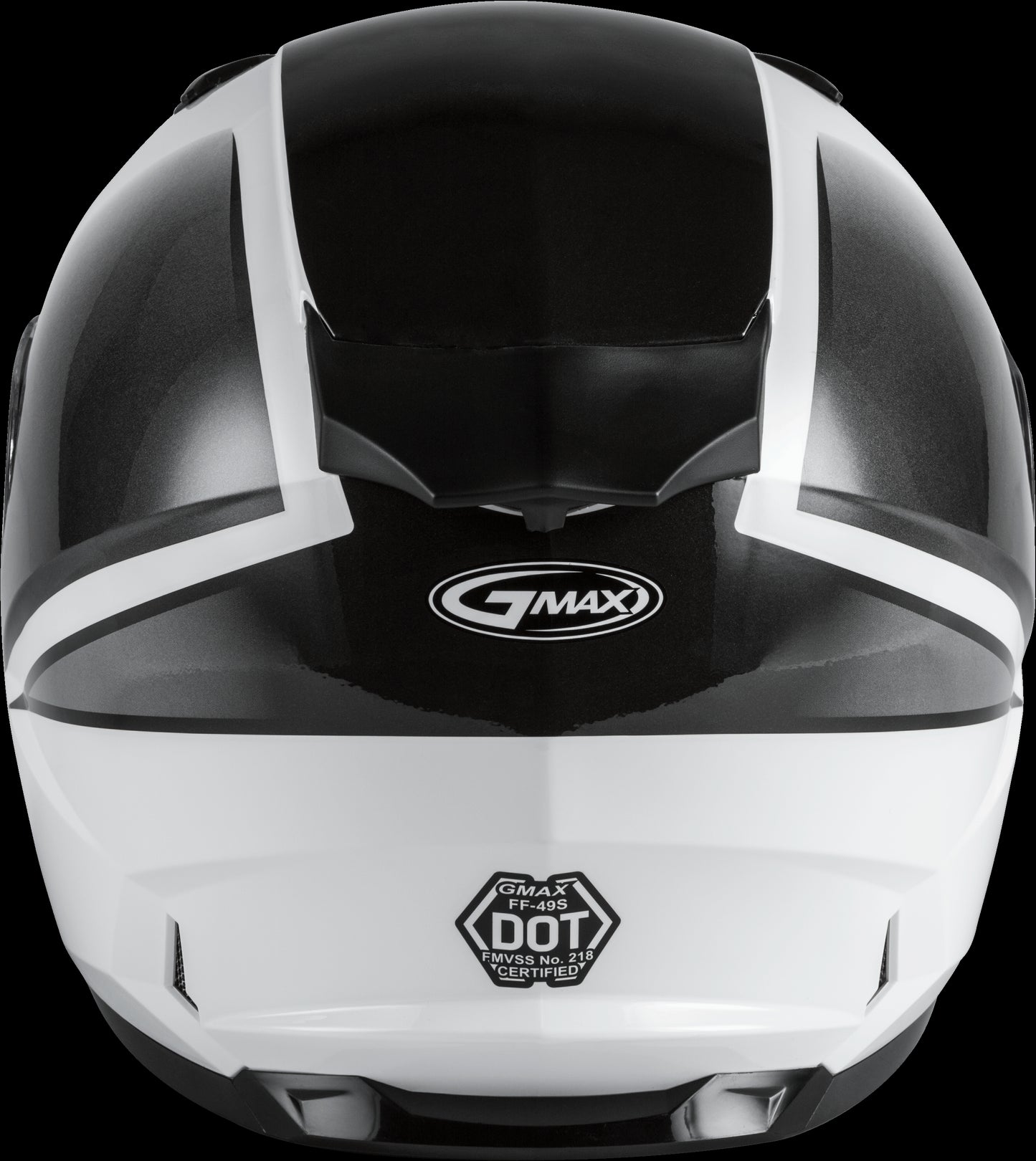 GMAX FF-49S Hail Snow Helmet w/ Electric Shield (White/Black) - Small