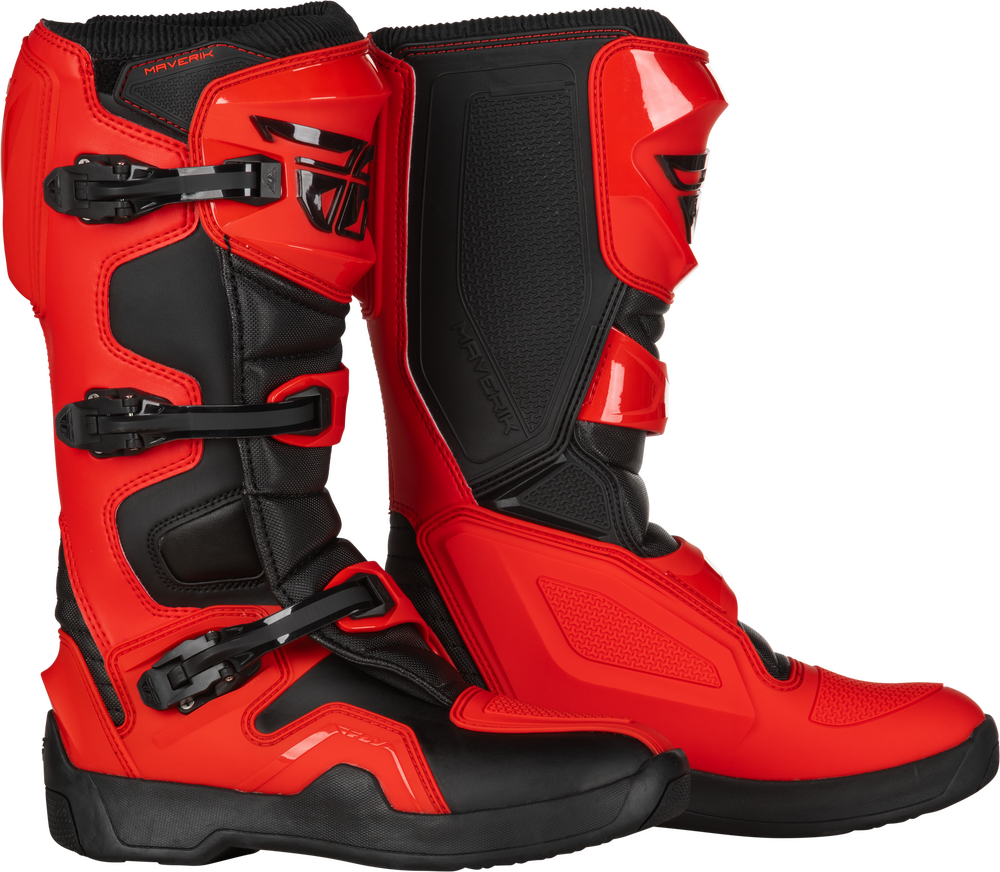 Fly Racing Maverik Boot Adult (Red/Black) Size 11