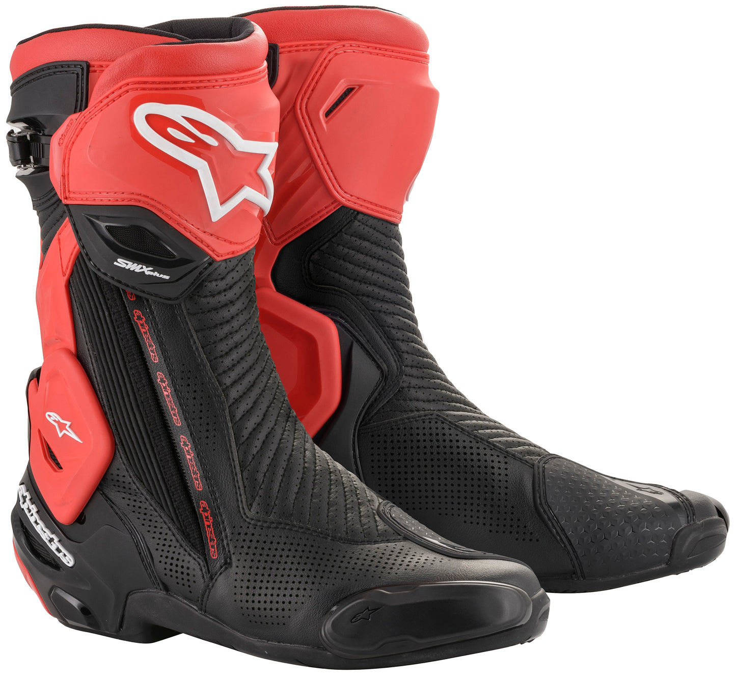 Alpinestars SMX Plus V2 Boots (Black / Red)