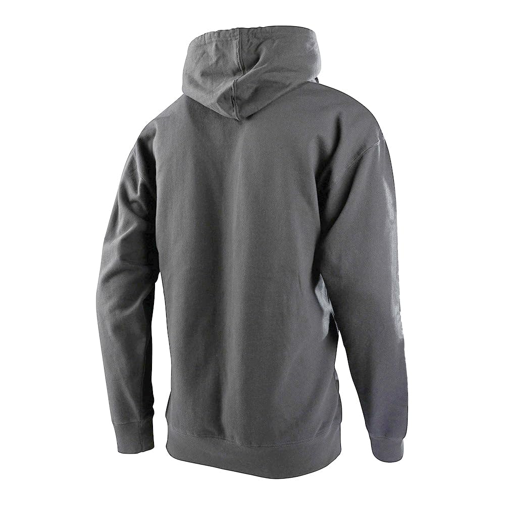 Troy Lee Designs Motocross/Bike Racing Pullover Hoodie for Men, Arc Gunmetal Heather, Small