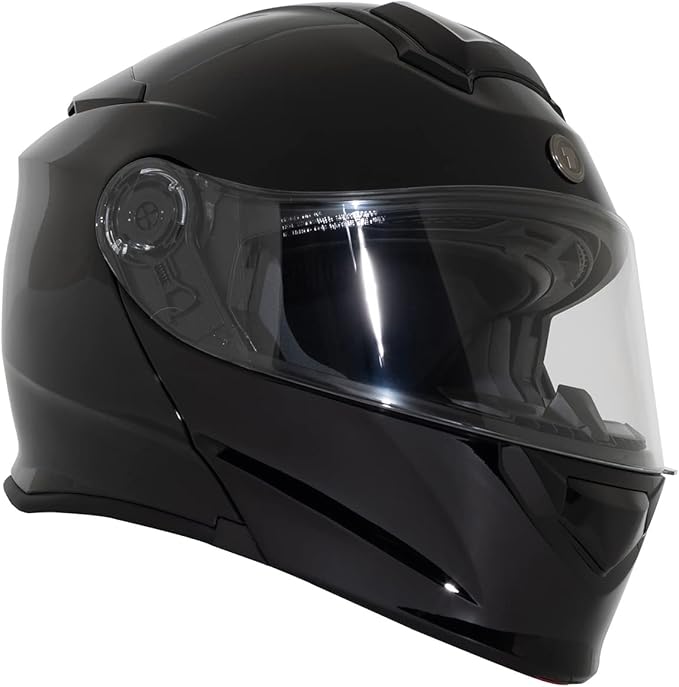 TORC T28B Bluetooth Integrated Motorcycle Helmet (Gloss Black)