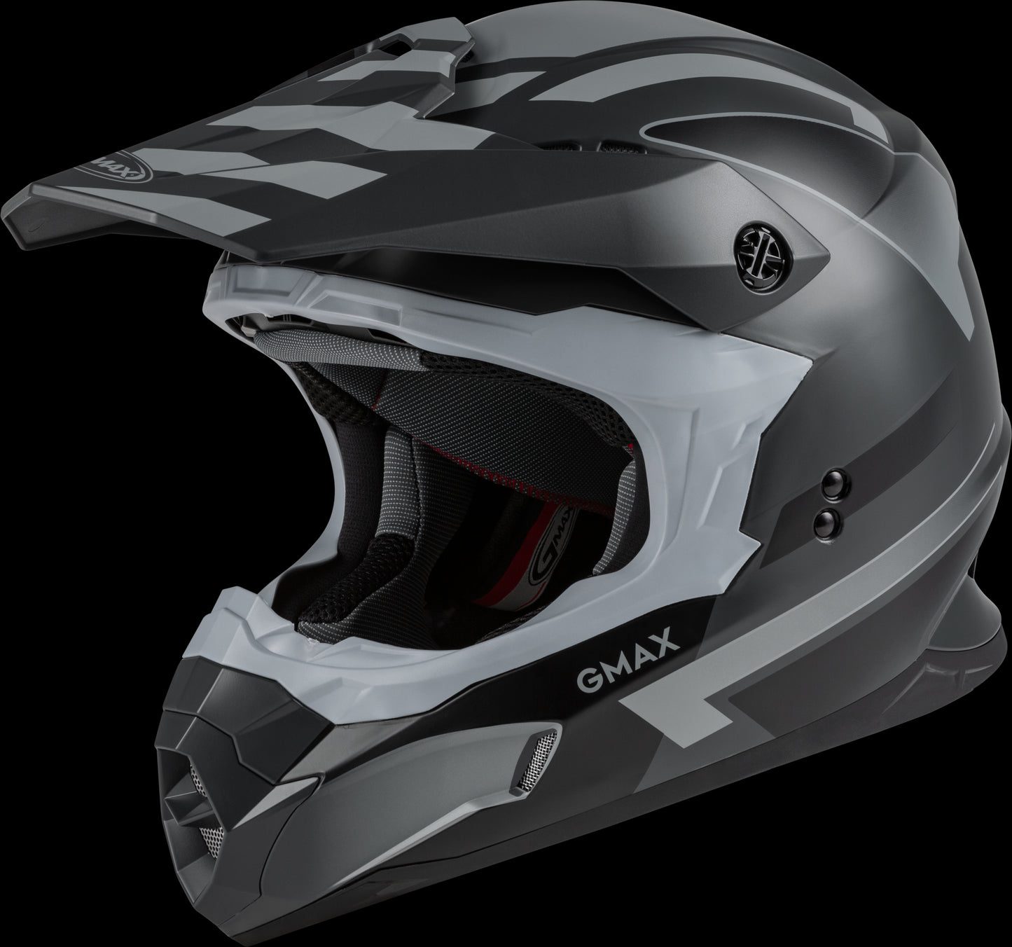 GMAX MX-86 Fame MX Helmet (Matte Dark Grey/Black) - XXL