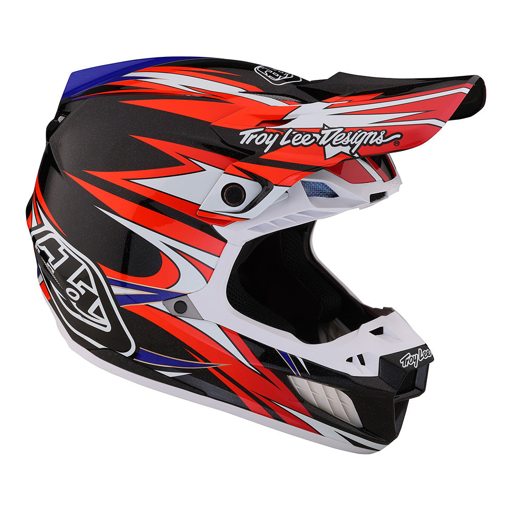 Troy Lee Designs SE5 Composite Motocross Helmet W/MIPS (Inferno Red)