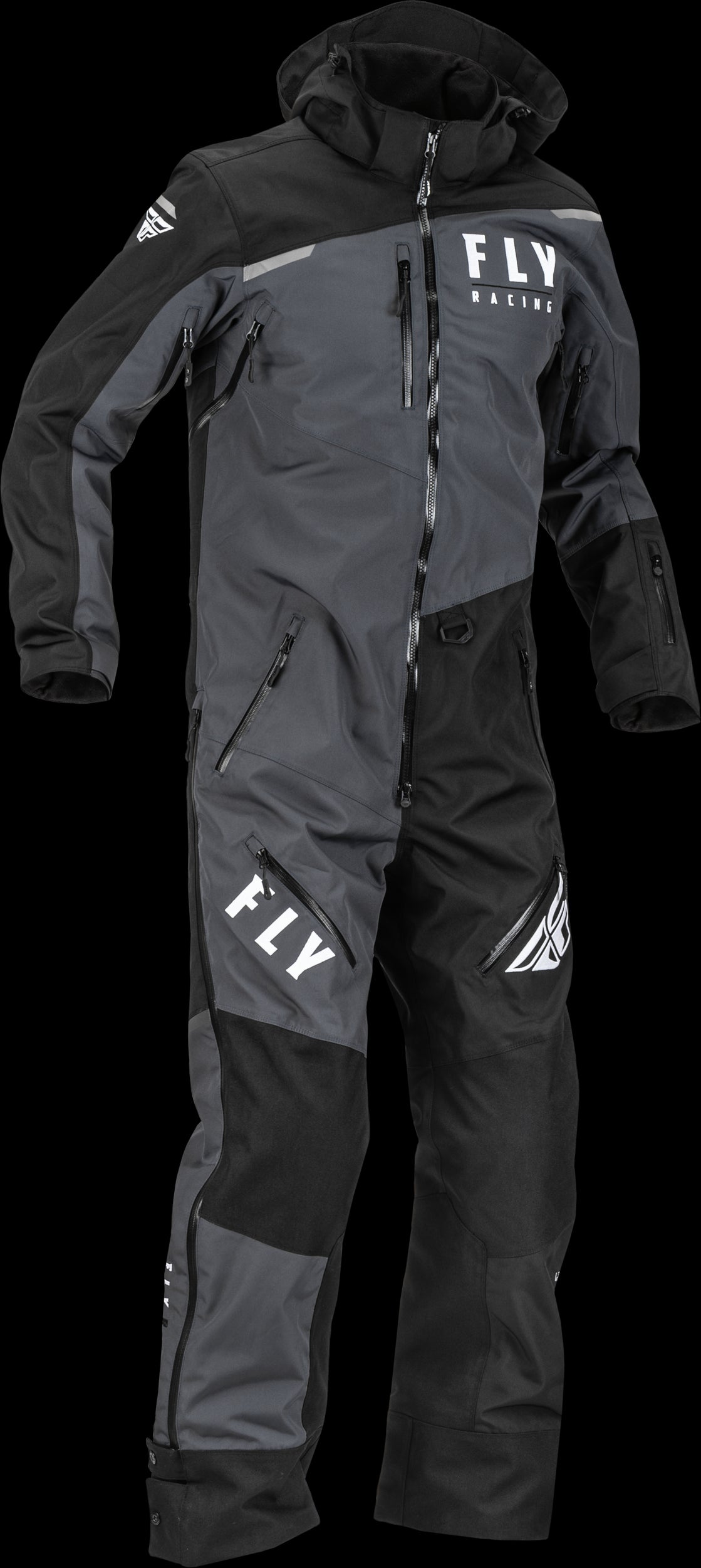 Fly Racing 2023 Cobalt Shell Monosuit (Black / Grey)