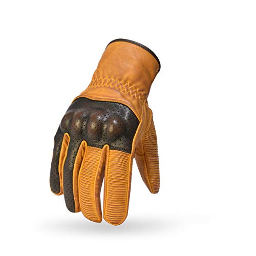 TORC Whittier Motorcycle Gloves (Gold)