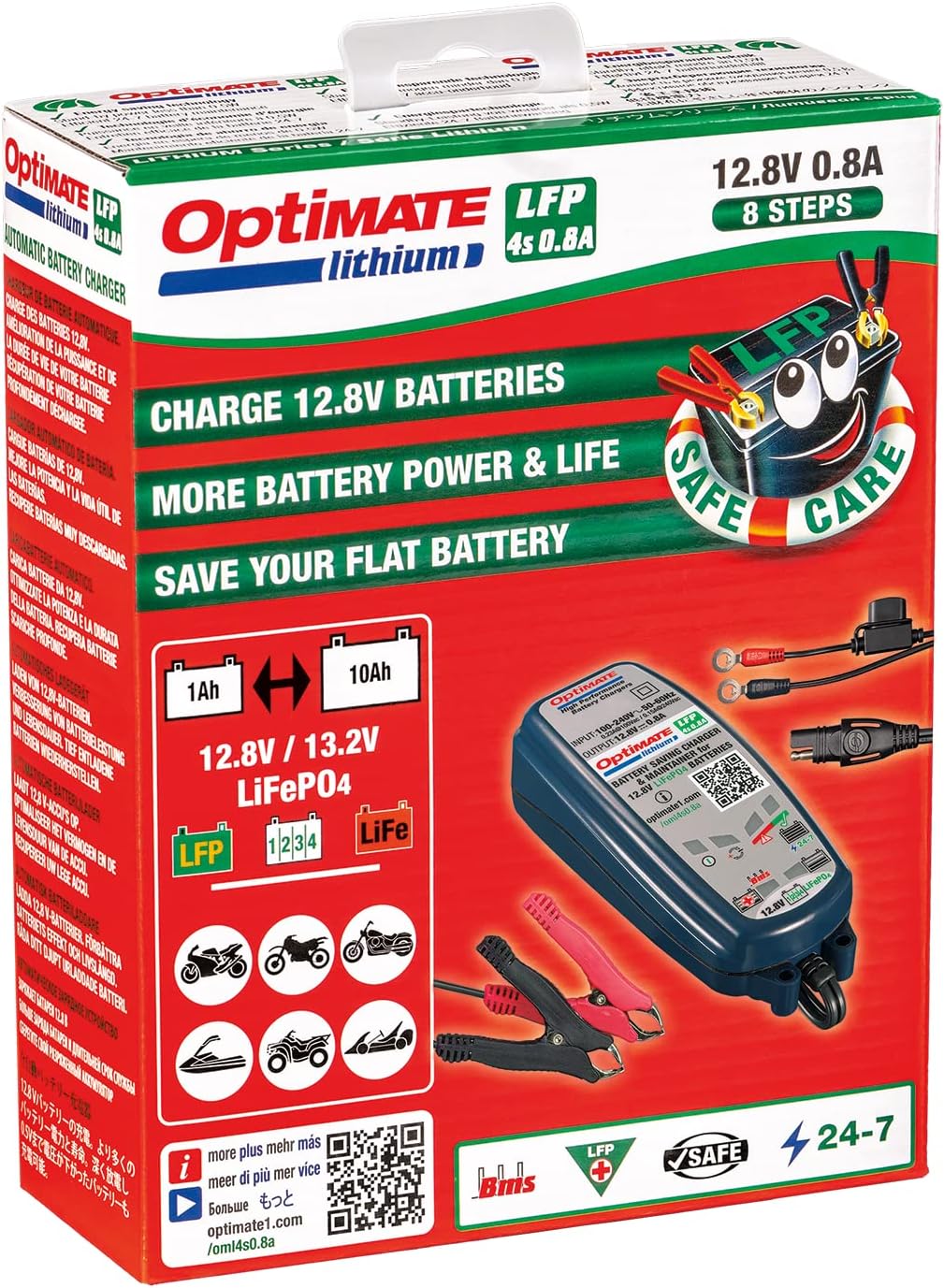 OptiMATE Lithium Sealed Battery Saving Charger & Maintainer (TM-471)