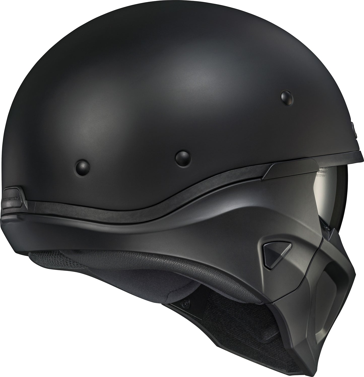 Covert X Open Face Helmet Matte Black 2x