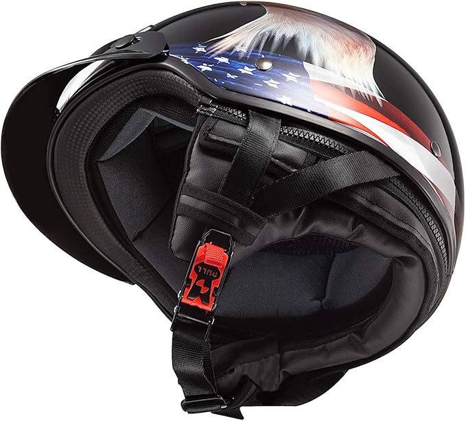 LS2 Bagger Motorcycle Half Helmet (Murica)