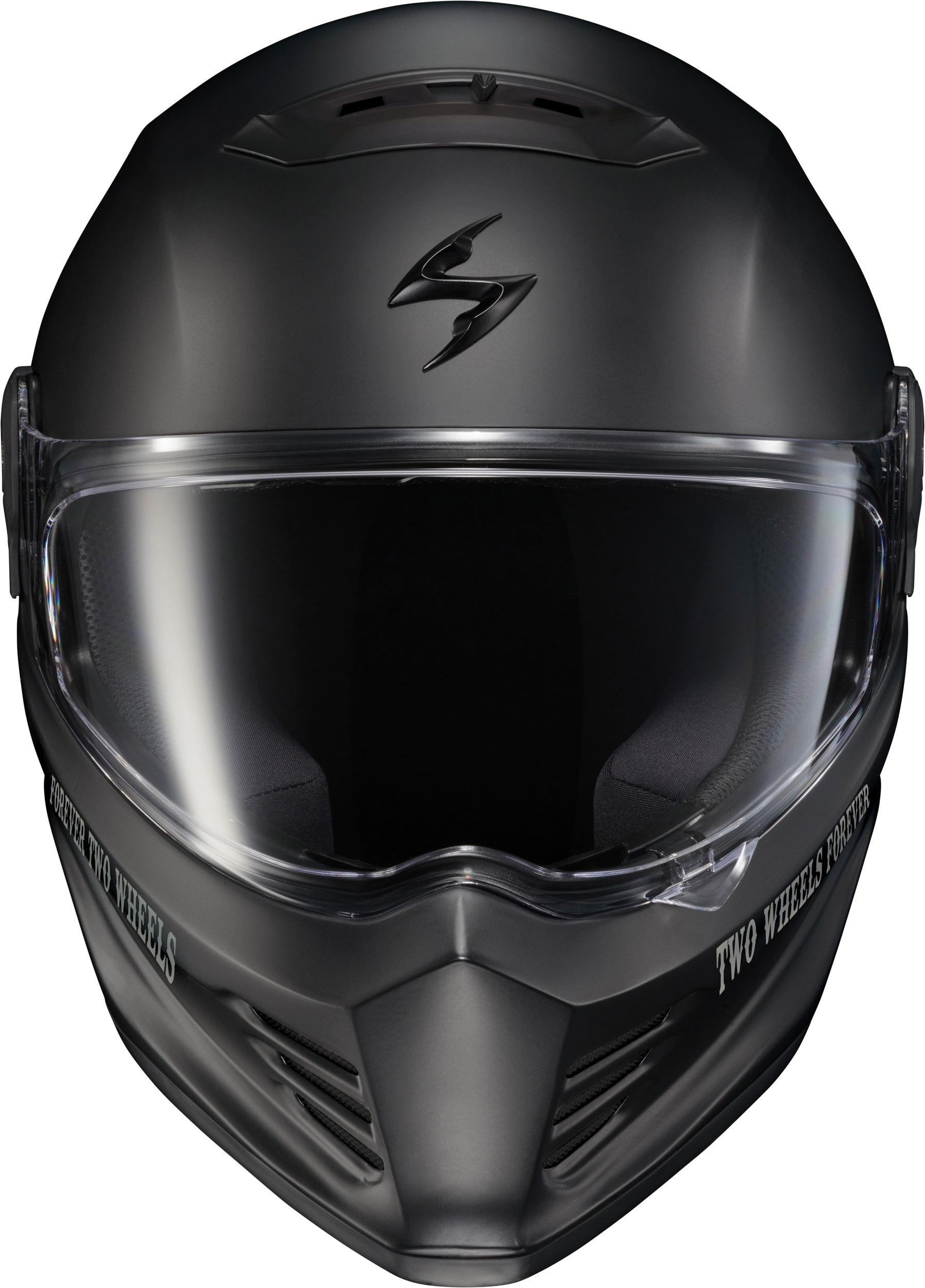 Covert Fx Full Face Helmet Vtwin Visionary Matte Black Xl