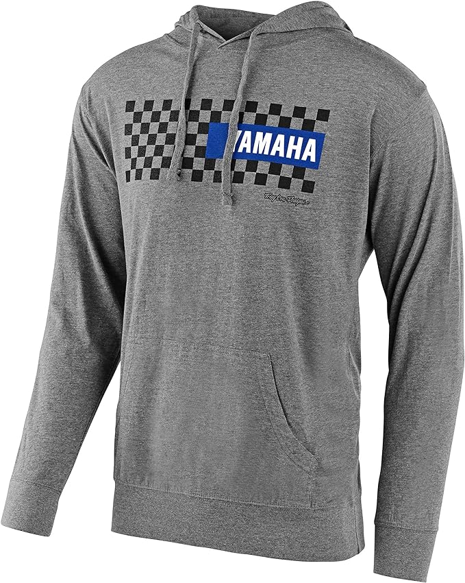 Troy Lee Designs Men's Pullover Fleece Hoodie (Yamaha Checkers)