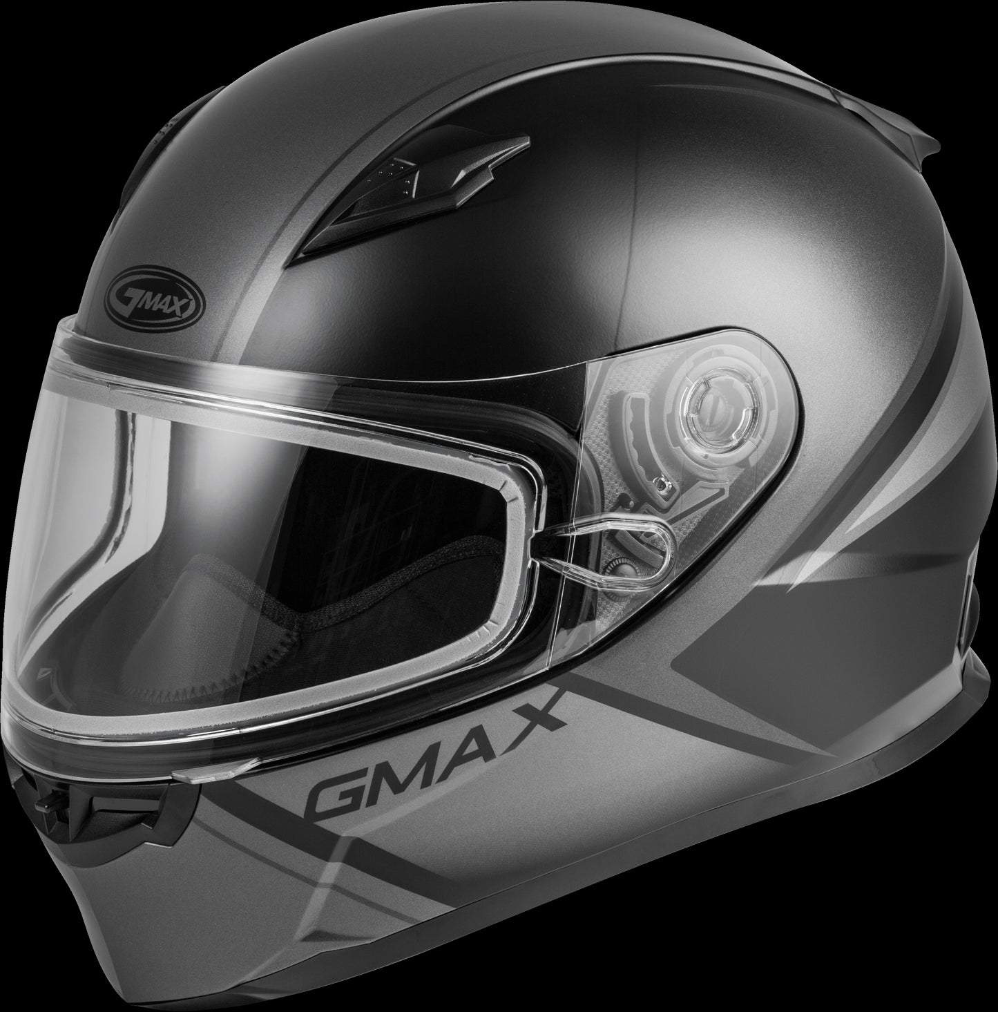 GMAX FF-49S Hail Snow Helmet (Matte Black/Grey)