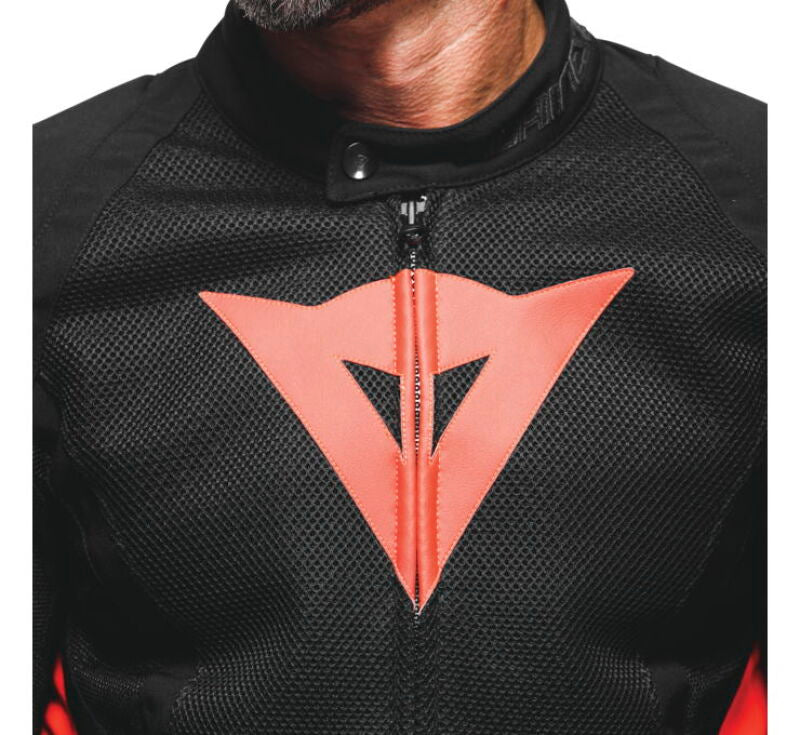 Dainese Energyca Air Tex Jacket Black/Fluorescent-Red - Size 56