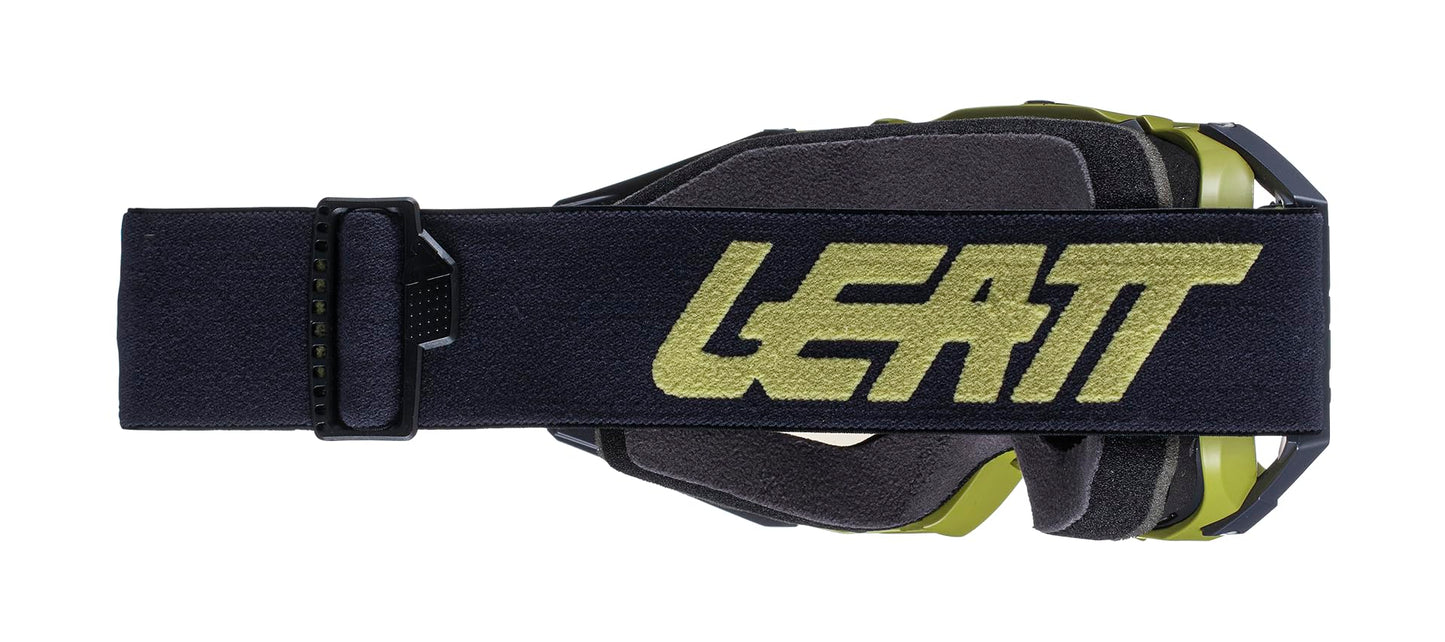 Leatt Goggle Velocity 6.5 Desert Adult (Black/Green with Platinum Lens)