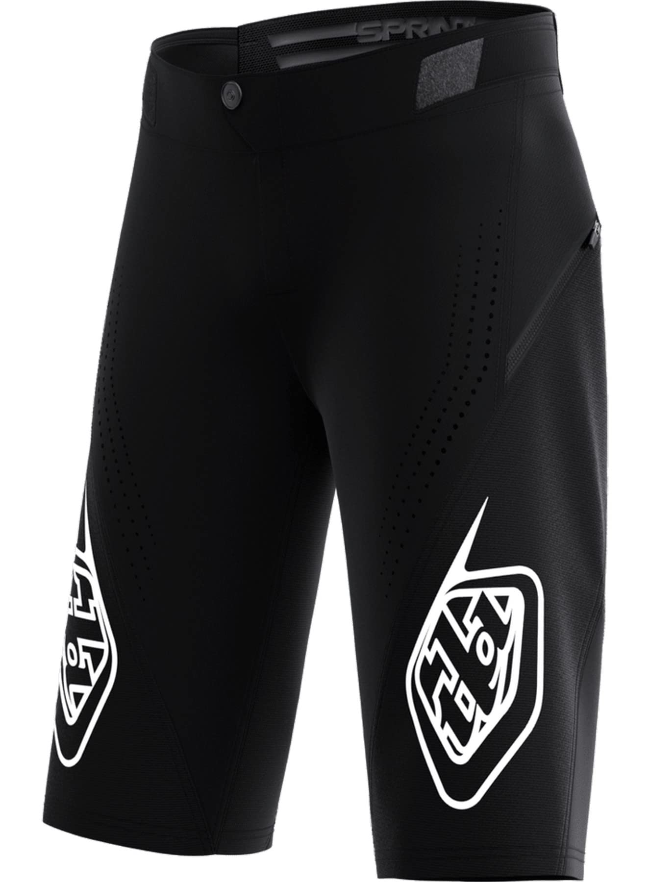 Troy Lee Designs Youth Sprint Mono Shorts (Black) Size 20