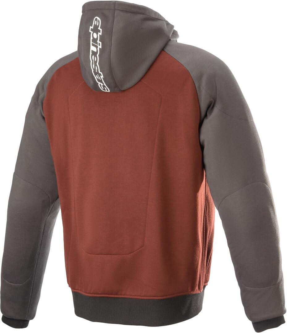 Alpinestars Chrome Sport Hoodie (Tar Gray / Burgundy)