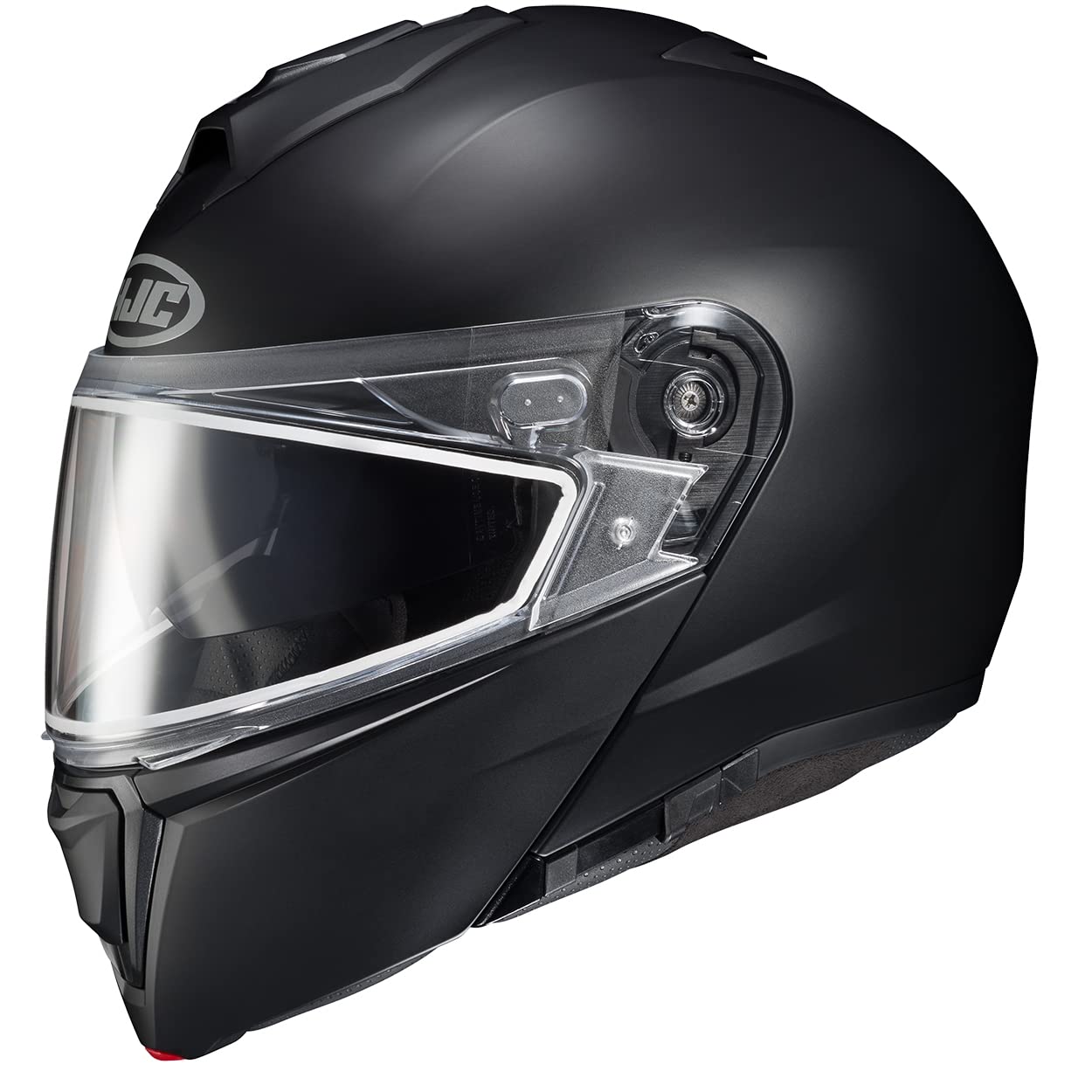 HJC i90 Modular Snowmobile Helmet (Semi Flat Black)