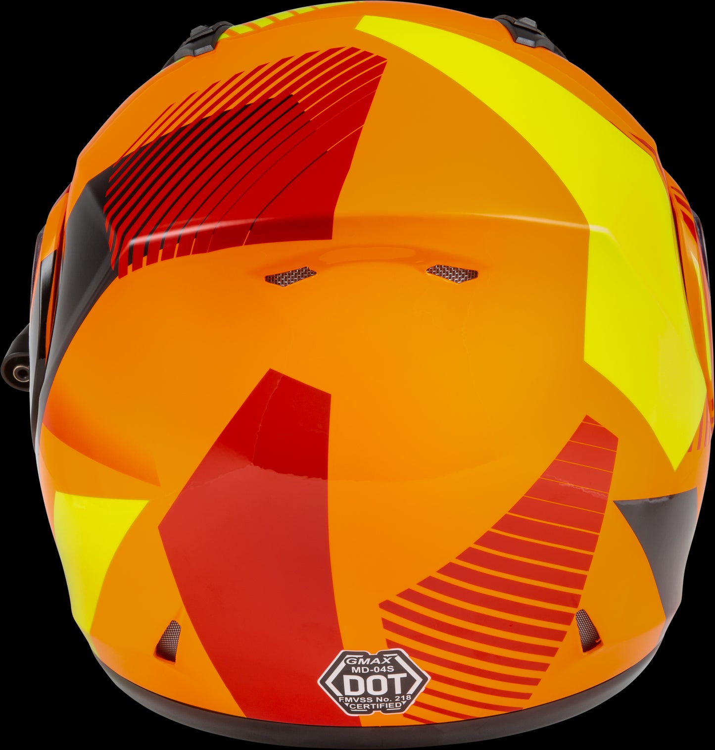 GMAX MD-04S Reserve Modular Snow Helmet w/ Electric Shield (Neon Orange/Hi-Vis) - 3XL