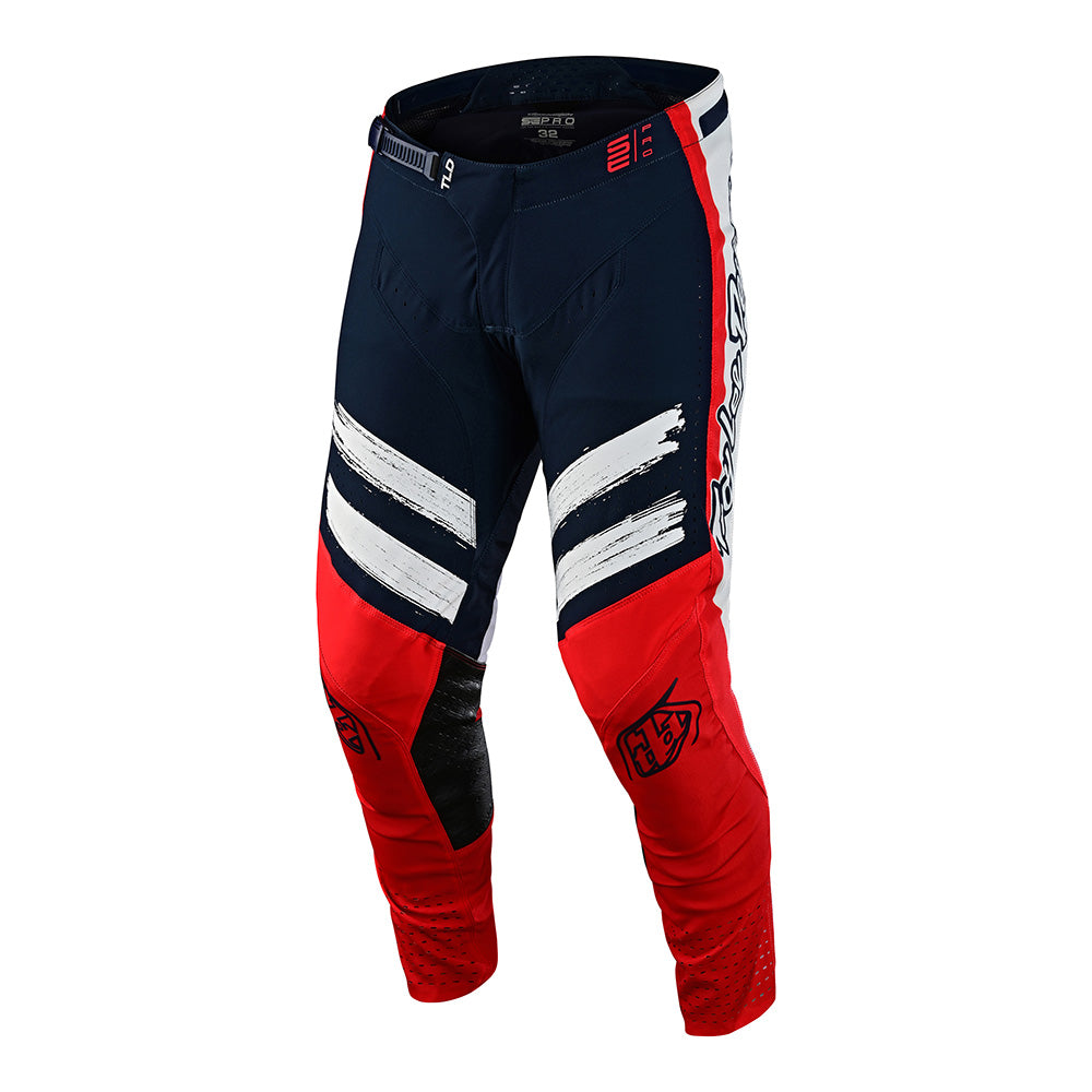 Troy Lee Designs SE Pro Offroad Racing Pants for Men (Marker Navy/Red)